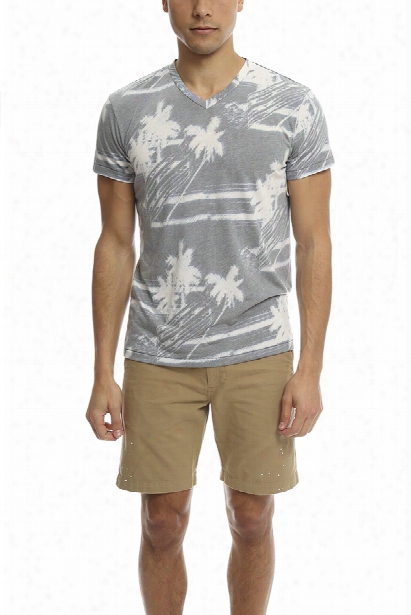 Sol Angeles Palm Breeze V Neck Tee