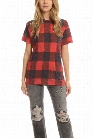 IRO Clay Buffalo Check Tee