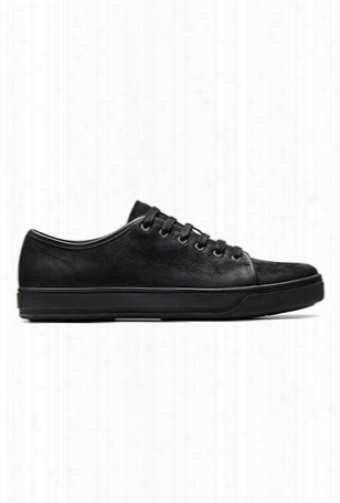 Vince Ajstin Waxed Leather Sneaker