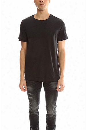 Vince Pima Cotton Double Layer Reversible Tee