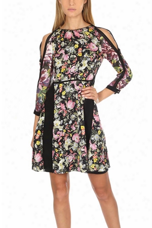 3.1 Phillip Lim Meadow Flower Cold Shoulder Dress