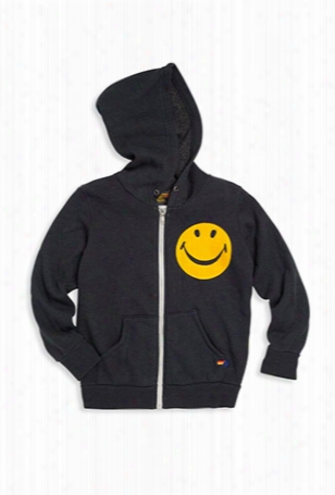 Aviator Nation Smiley Kids Zip Hoody