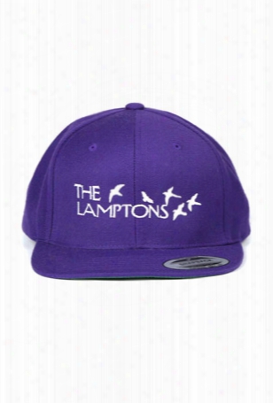 Blue&cream Lamptons With Birds Snapback