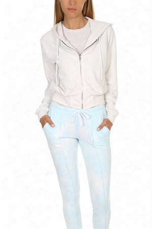 Cotton Citizen Milan Crop Zip Hoody