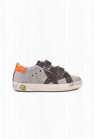 Golden Goose Old School Velcro Superstar Sneaker