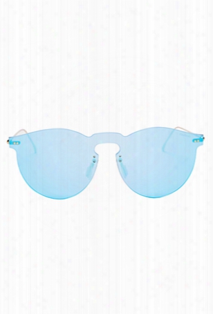 Illesteva Leonard Mask Light Blue