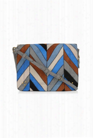 Jerome Dreyfuss Igor Chevron Patchwork Bag