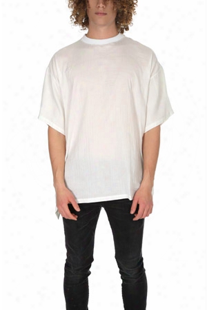 Longjourney Baggy Contrast Back Tee