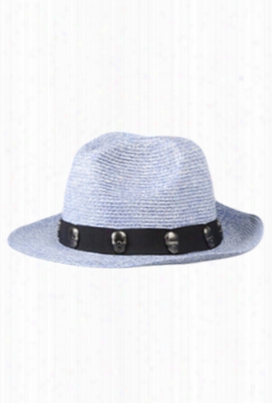 Lucien Pellat-finet Paper Skull Ribbon Hat