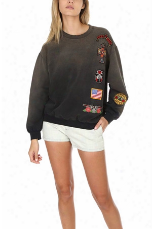 Madeworn Guns N' Roses Patch Sweatshirt