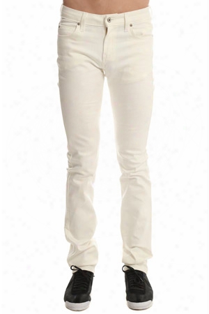 Naked & Famous Skinny Guy Ivory Power Stretch