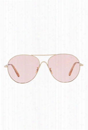 Oliver Peoples Rockmore Soft Gold Pink Wash