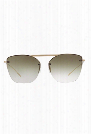 Oliver Peoples Ziane Soft Gold + Olive Gradient