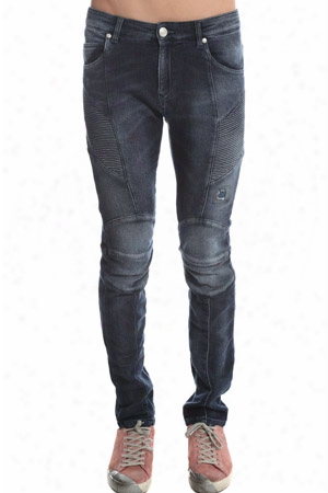 Pierre Balmain Fleece Moto Jean