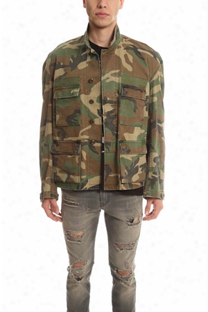 R13 Misfit Camo Field Jacket