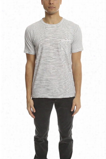 Rag & Bone Garment Striped Pocket Tee