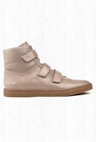 Robert Geller X Common Projects Velcro High Top