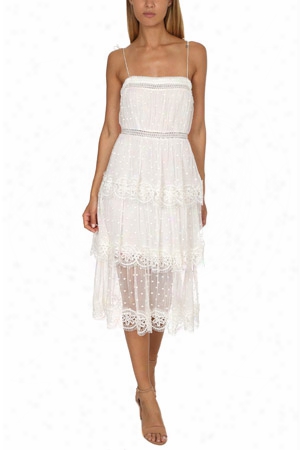 Zimmermann Meridian Circle Lace Ddress