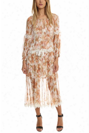 Zimmermann Oleander Crinkle Slouch Dress