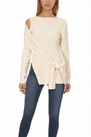 3.1 Phillip Lim Draped Wool Sweater