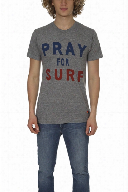 Aviator Nation Pray For Surf Crew Tee