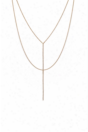 Electric Picks Uptown Necklace - Gold