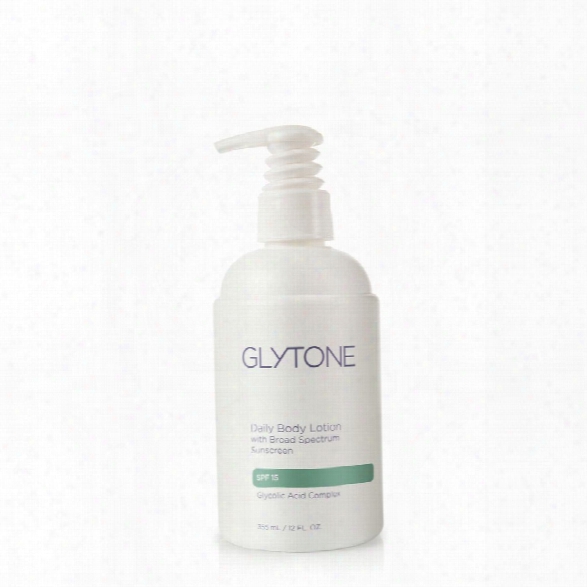 Glytone Body Lotion Broad Spectrum Sunscreen Spf 15