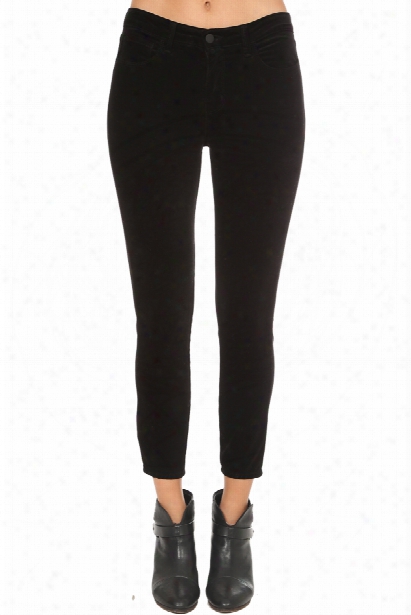 L'agence Margot High Rise Velvet Skinny