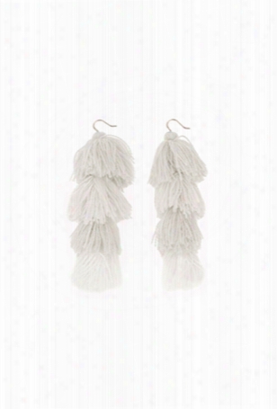 Misa Los Angeles Tassel Knot Earrings