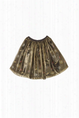 Oaks Of Acorn Disco Print Party Skirt