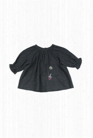 Poeme & Poesie Chambray Pixie Top