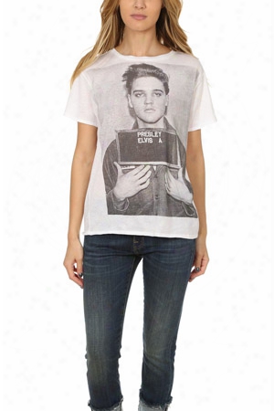 R13 Elvis Mugshot Boy Tee