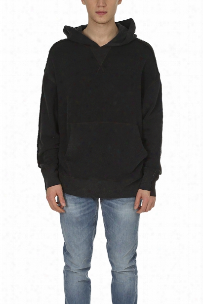 R13 Two Tone Seamed Hoody