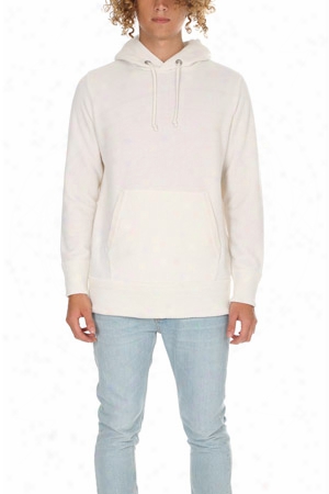 Side Slope Knitted Hoody