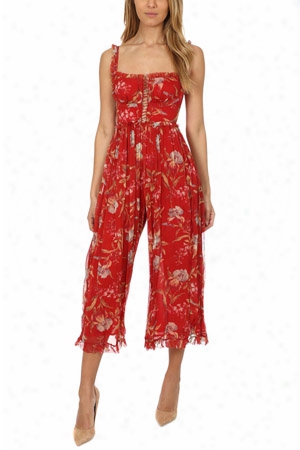 Zimmermann Corsair Iris Corset Jumpsuit