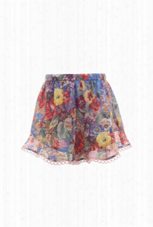 Zimmermann Lovelorn Floral Shorts