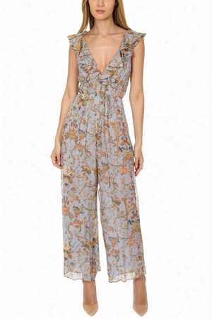 Zimmermann Painted Heart Cascade Jumpsuit