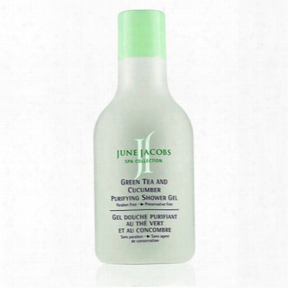 June Jacobs Green Tea And Cucumber Purifying Shower Gel