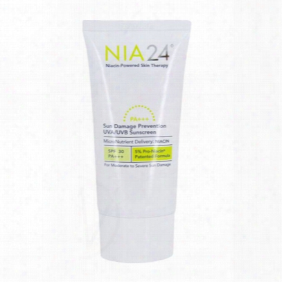 Nia24 Sun Damage Prevention Broad Spectrum Sunscreen Spf 30