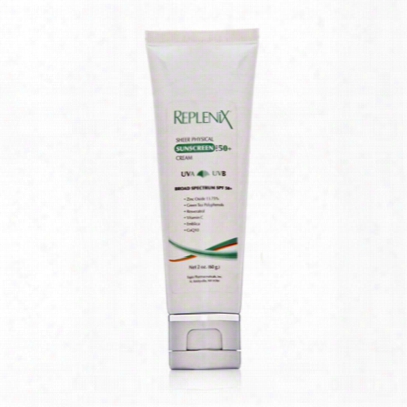 Replenix Sheer Physical Sunscreen Cream Spf 50+