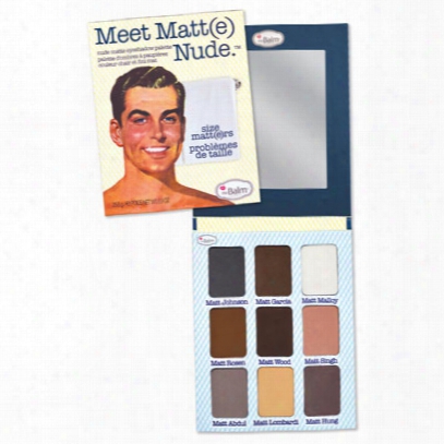 Thebalm Meet Matt(e) Nude Eyeshadow Palette
