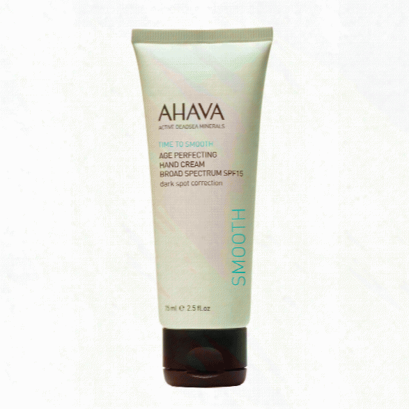 Ahava Age Perfecting Hand Cream Broa Spectrum