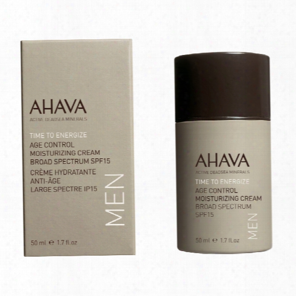 Ahava Men's Age Control Moisturizing Cream Spf 15