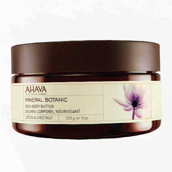 Ahava Mineral Botanic Body Butter Lotus & Chestnut