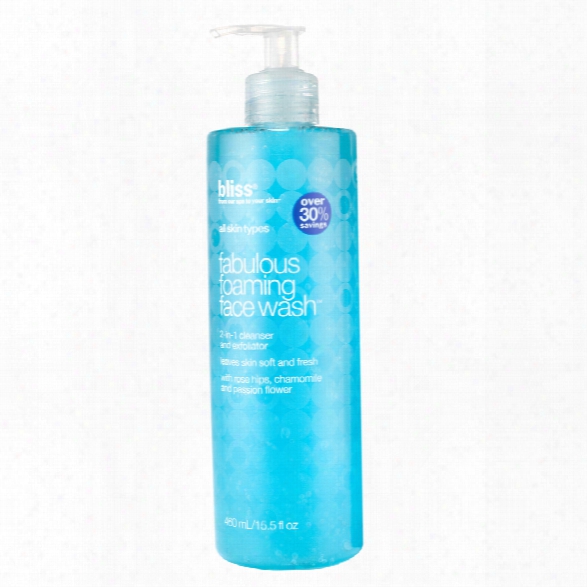 Bliss Fabulous Foaming Face Wash Supersized