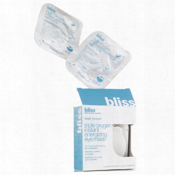 Bliss Triple Oxygen Instant Energizing Eye Mask