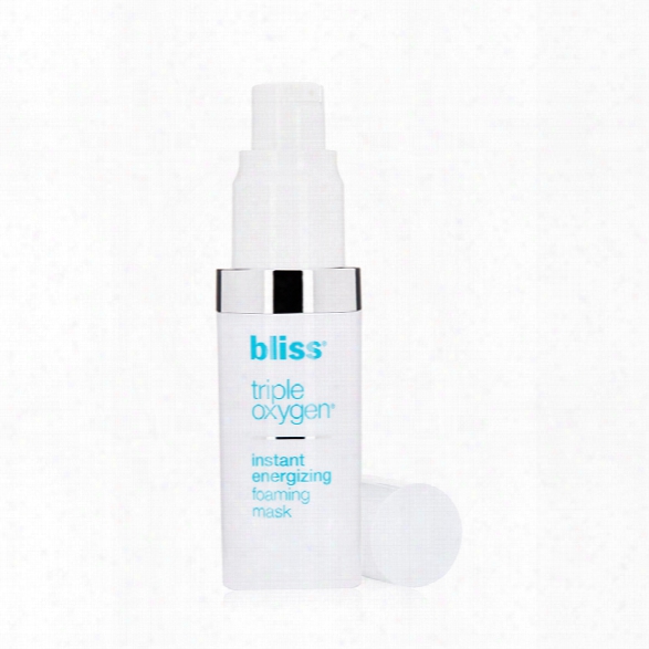 Bliss Triple Oxygen Instant Energizing Foaming Mask Travel Size