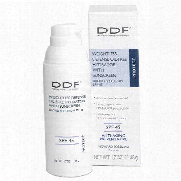 Ddf Weightless Defense Oil-free Hydrator Spf 45