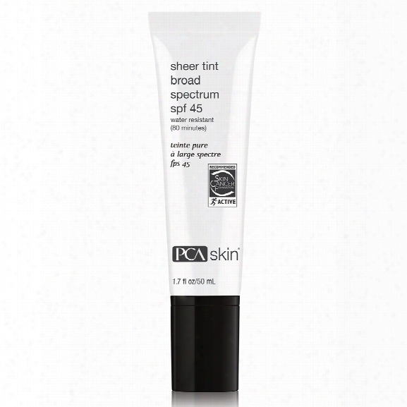 Pca Skin Sheer Tint Broad Spectrum Spf 45