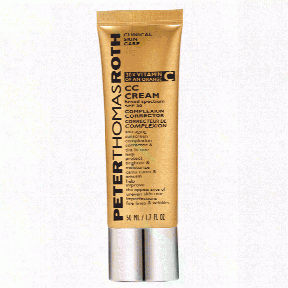 Peter Thomas Roth Cc Cream Broad Spectrum Spf 30 Complexion Corrector